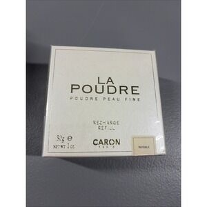 Caron Paris La Poudre Peau Fine Loose Face Powder 30g Invisible France Sealed